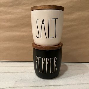 Rae dunn salt and pepper